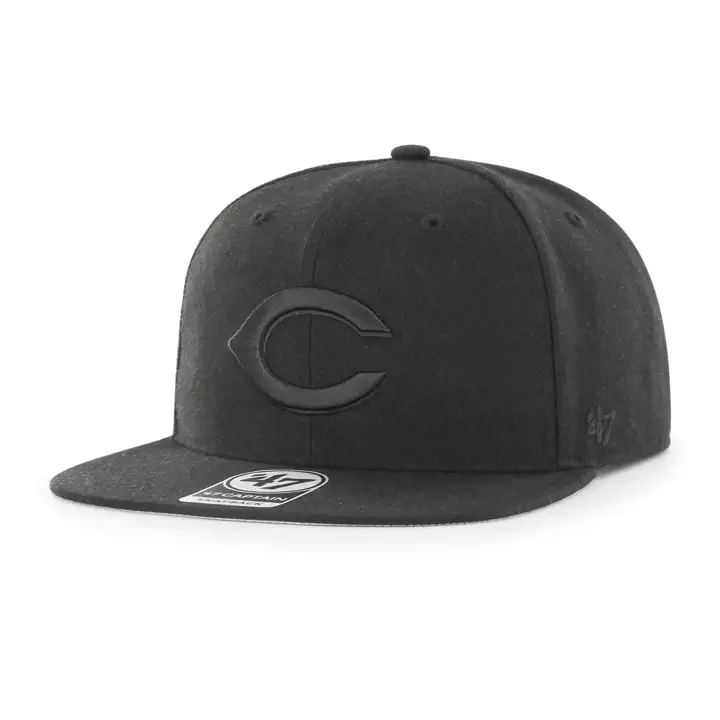 Casquette '47 MLB Cincinnati Reds "No Shot Captain" noire/noire