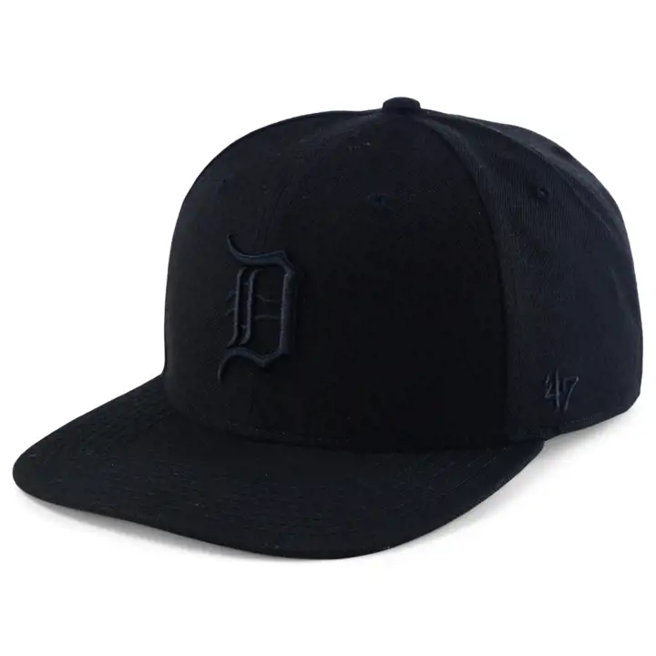 CASQUETTE DETROIT TIGERS MLB '47 No Shot Captain NOIR/NOIR