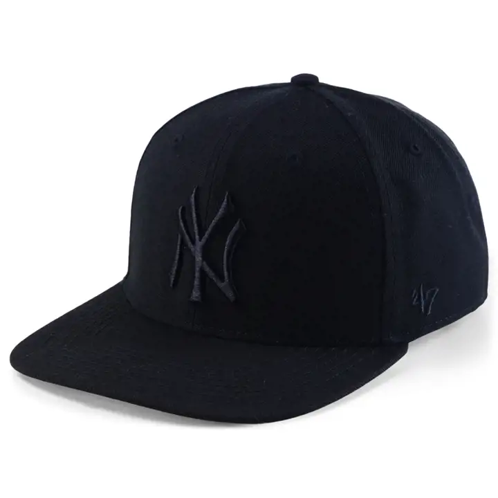 Casquette MLB '47 No Shot Captain NEW YORK YANKEES NOIR/NOIR