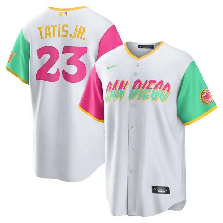 Maillot de joueur replica Fernando des Padres de la MLB Nike City Connect