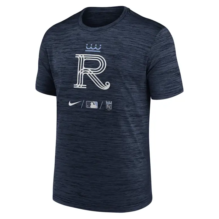 T-shirt Kansas City Royals MLB Legend Velocity BLEU