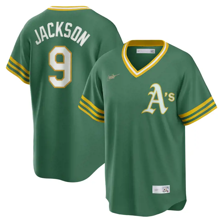 Maillot de joueur réplique Nike Coop MLB Oakland Athletics Reggie