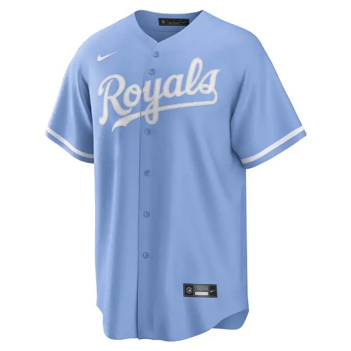 Maillot Réplique Officiel Joueur MLB Kansas City Royals Salvador Perez