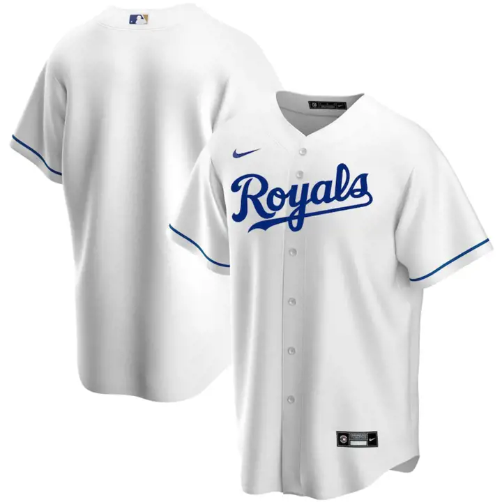 Maillot réplique vierge officiel des Royals de Kansas City MLB BLC/VIF