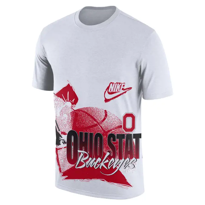T-shirt Ohio State Buckeyes NCAA MX90 Hoop années 90 22 BLN