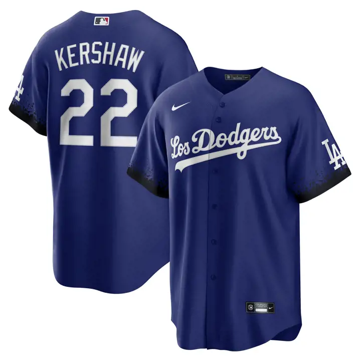 Maillot réplique Nike MLB City Connect des Dodgers Clayton