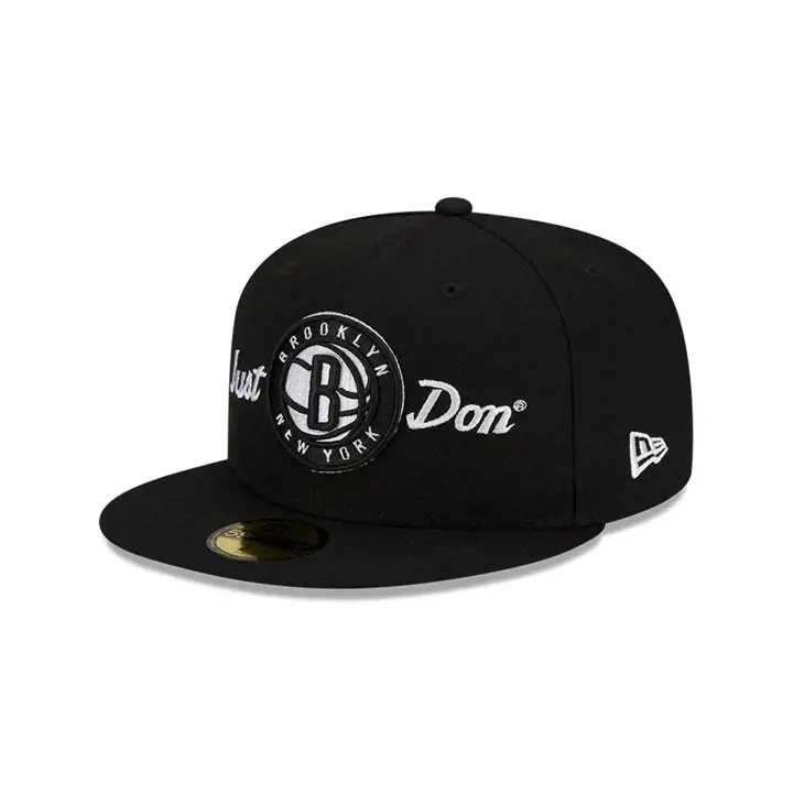Brooklyn Nets NBA Just Don 59FIFTY noir