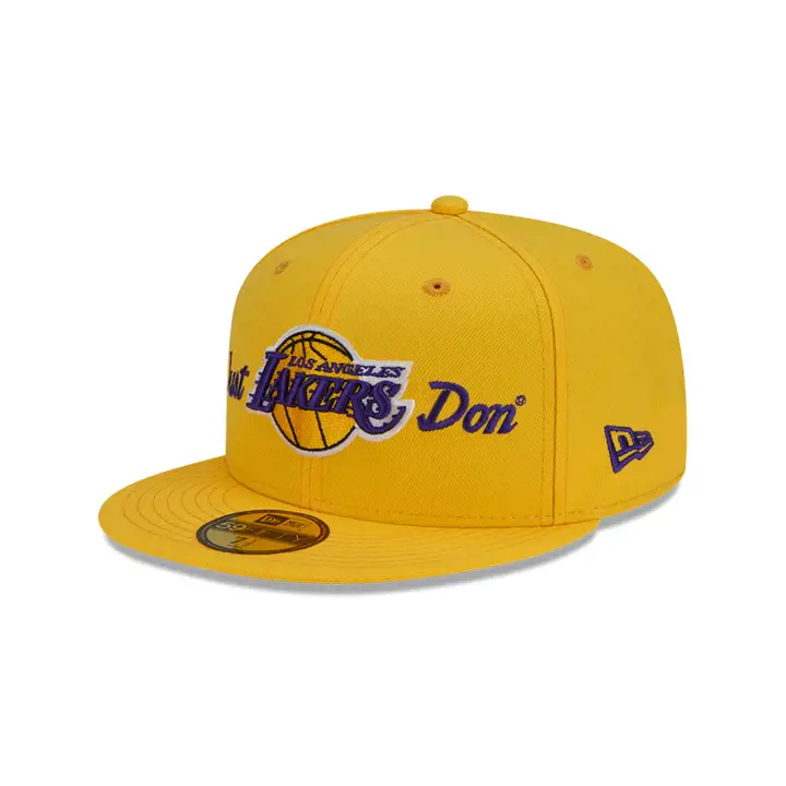 Los Angeles Lakers NBA Just Don 59FIFTY jaune