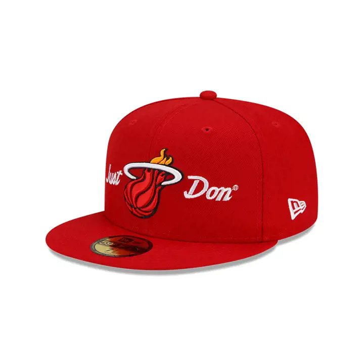 Miami Heat NBA Just Don 59FIFTY Rouge