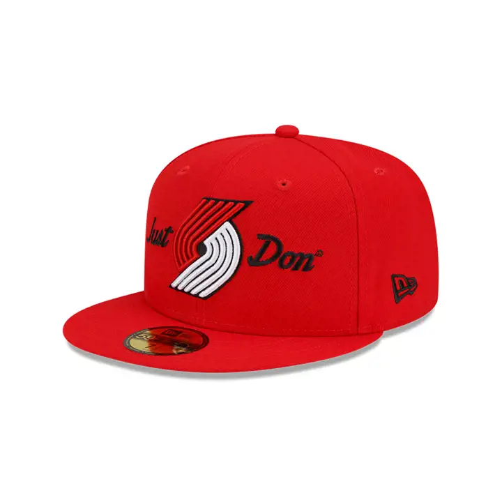 Portland Trail Blazers NBA Just Don 59FIFTY Rouge