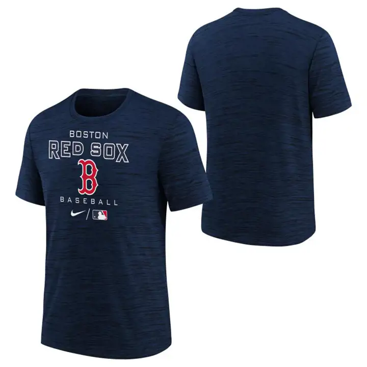 T-shirt jeune Boston Red Sox MLB Velocity 22 Marine
