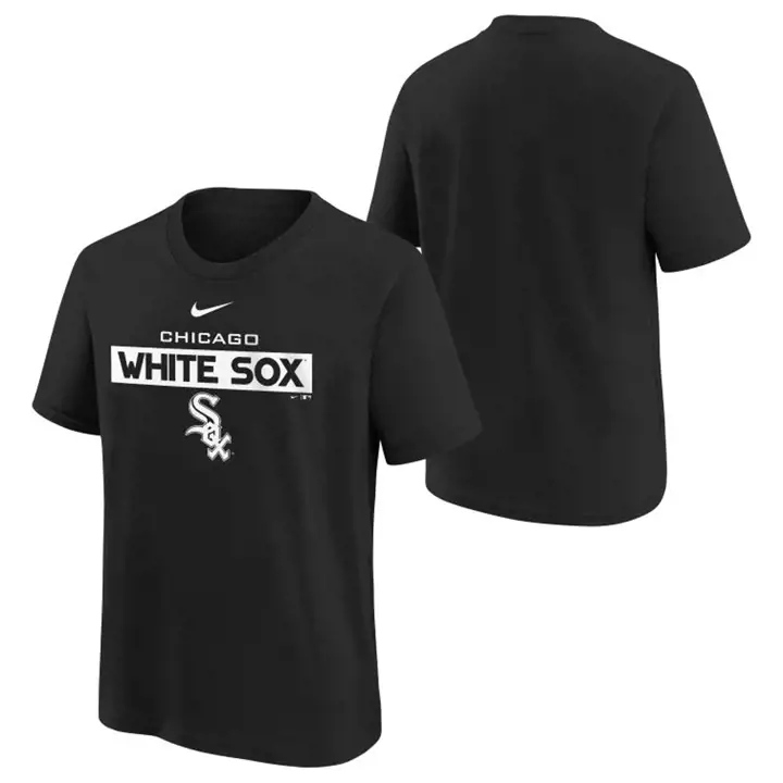 T-shirt en coton Chicago White Sox MLB Youth Team Issue 22 noir