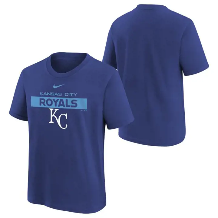 T-shirt en coton Kansas City Royals MLB pour jeunes, collection 22 rb