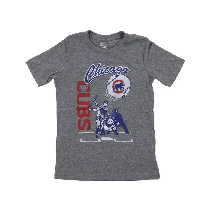T-shirt Chicago Cubs MLB Outta Here Triblend 22 gry