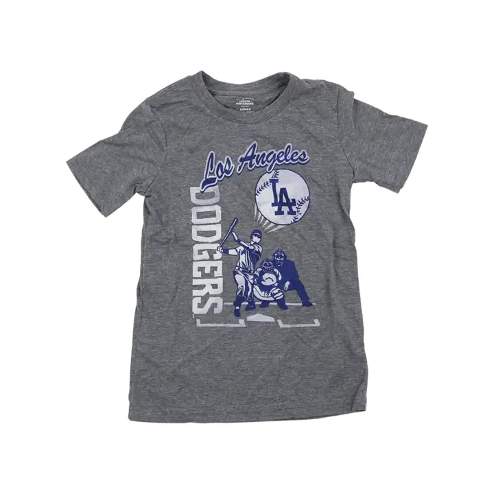 T-shirt Los Angeles Dodgers MLB Outta Here Triblend 22 gry