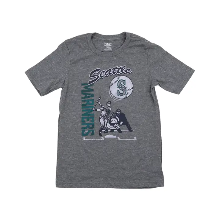 T-shirt Triblend Seattle Mariners MLB Outta Here 22 gris