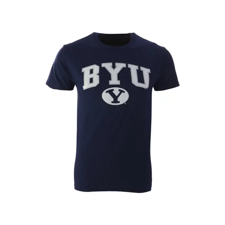 BYU Cougars 2F NCAA Midsize Logo T-Shirt Navy