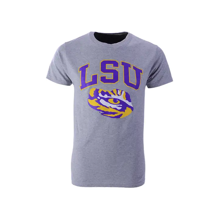 T-shirt Logo NCAA Taille Moyenne L.S.U. 2F gris