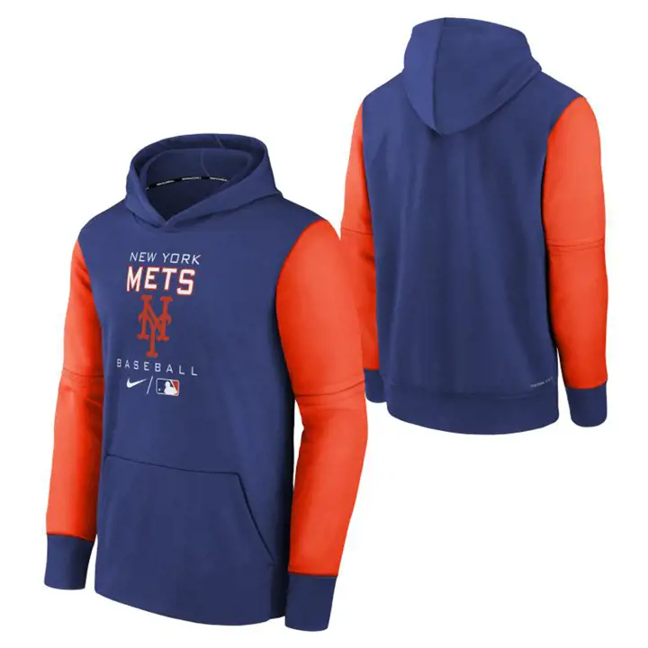 Chandail à capuchon New York Mets MLB Youth AC Dugout Therma 22 rbl