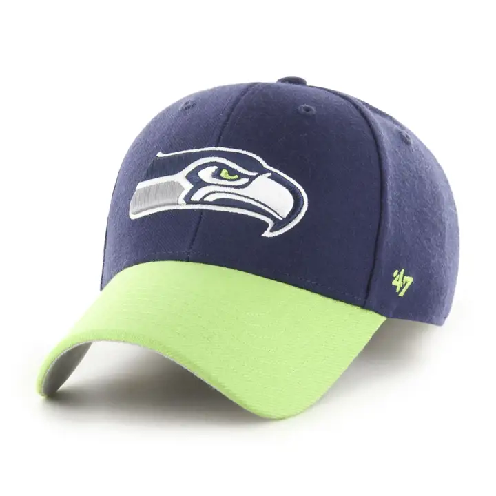 SEATTLE SEAHAWKS 47 NFL YTH 2Tone MVP BLEU MARINE