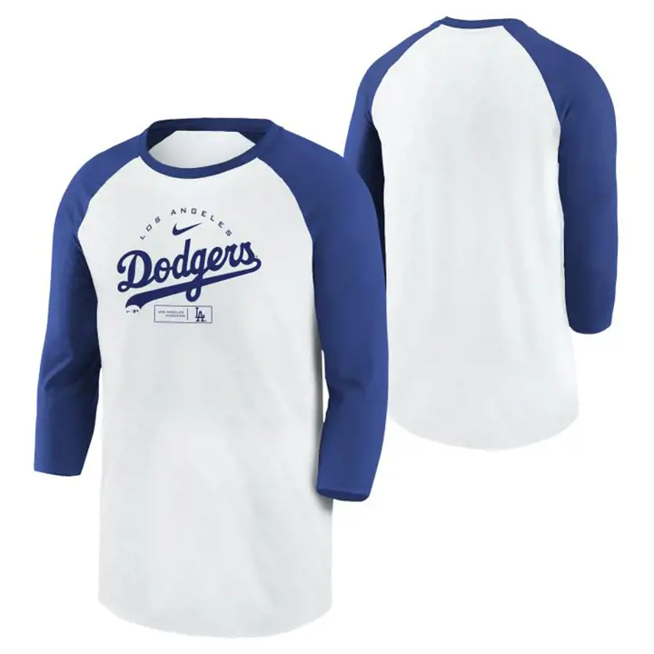 Los Angeles Dodgers MLB Team Raglan moderne 22 rbl