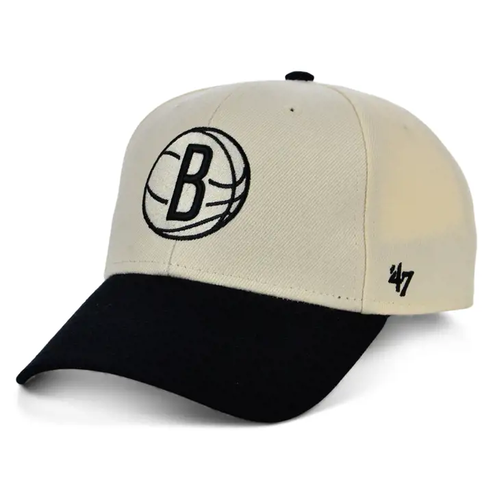 Brooklyn Nets NBA '47 2Tone Side Patch MVP NATUREL/NOIR