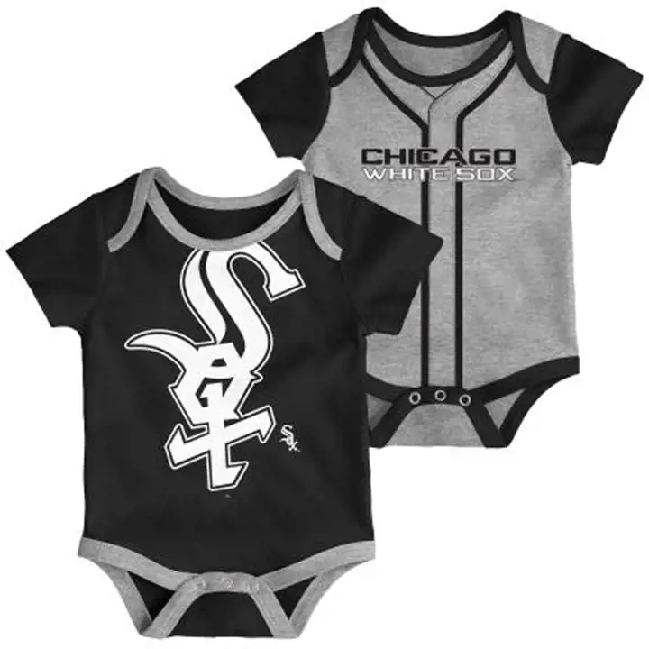 Chicago White Sox MLB NB Double Lot de 2 paires 22 noir