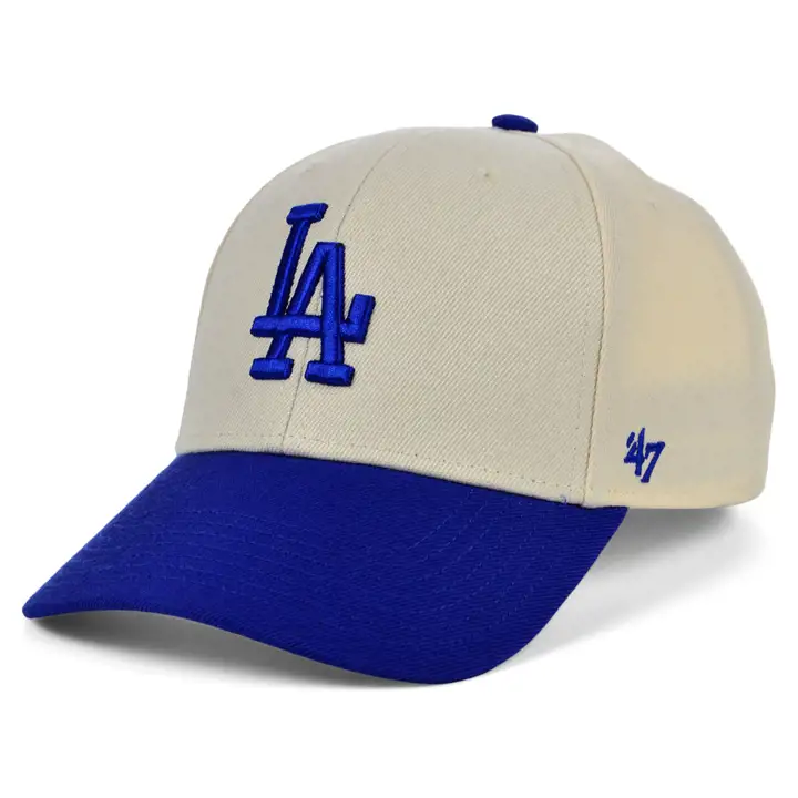 Los Angeles Dodgers MLB Naturel Bicolore Écusson '47 MVP Naturel