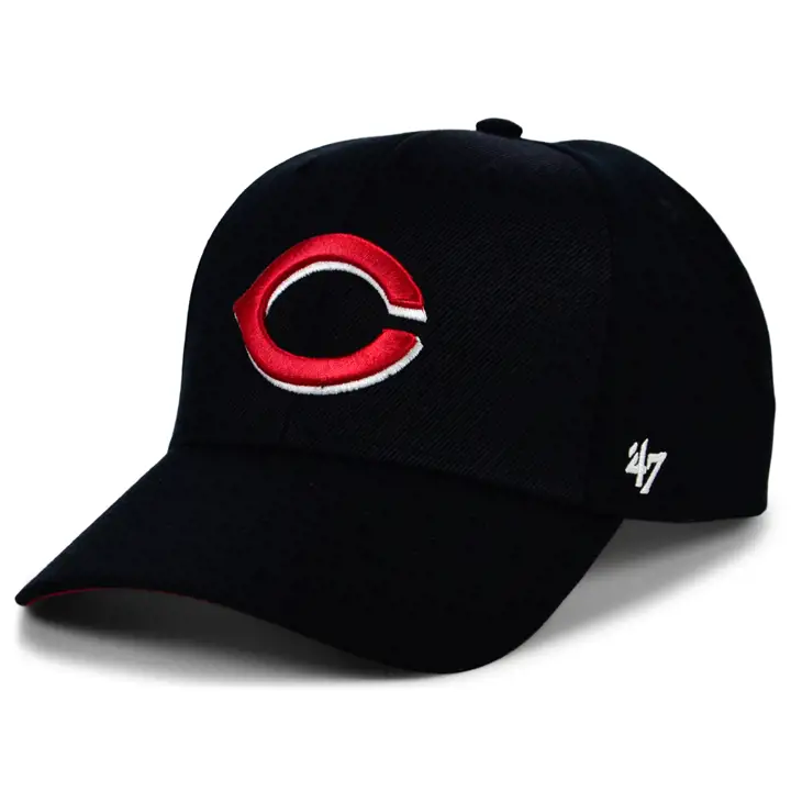 Cincinnati Reds MLB Noir Stade/Événement Écusson latéral '47 MVP b