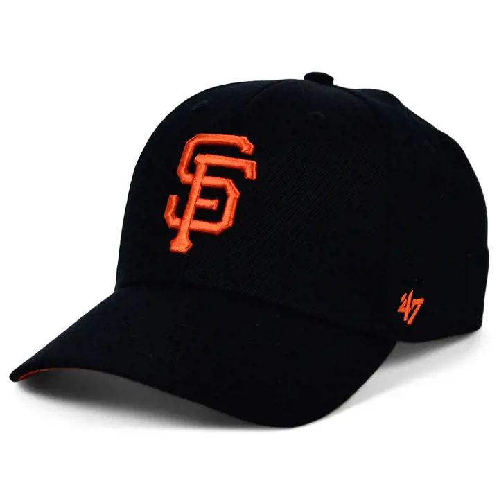 San Francisco Giants MLB Écusson latéral de stade/événement noir '47