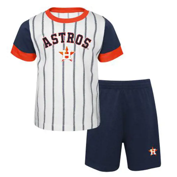 Ensemble short et t-shirt MLB Houston Astros pour tout-petits (22, marine)