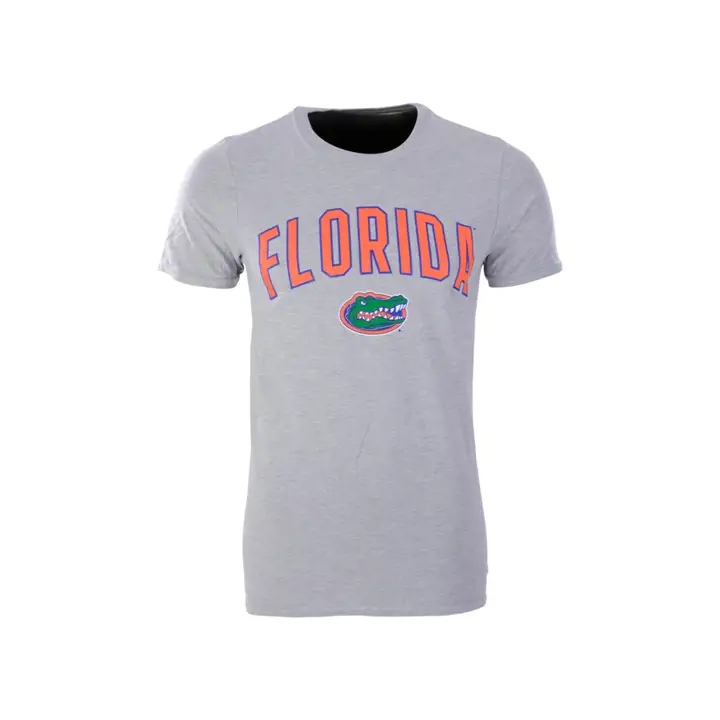 T-shirt à logo moyen des Florida Gators 2F NCAA gris