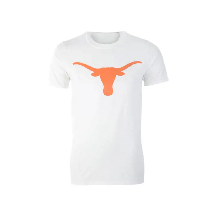 T-shirt blanc Texas Longhorns 2F NCAA grand logo