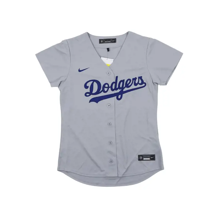 Maillot réplique officiel DODGERS MLB pour femme - gris