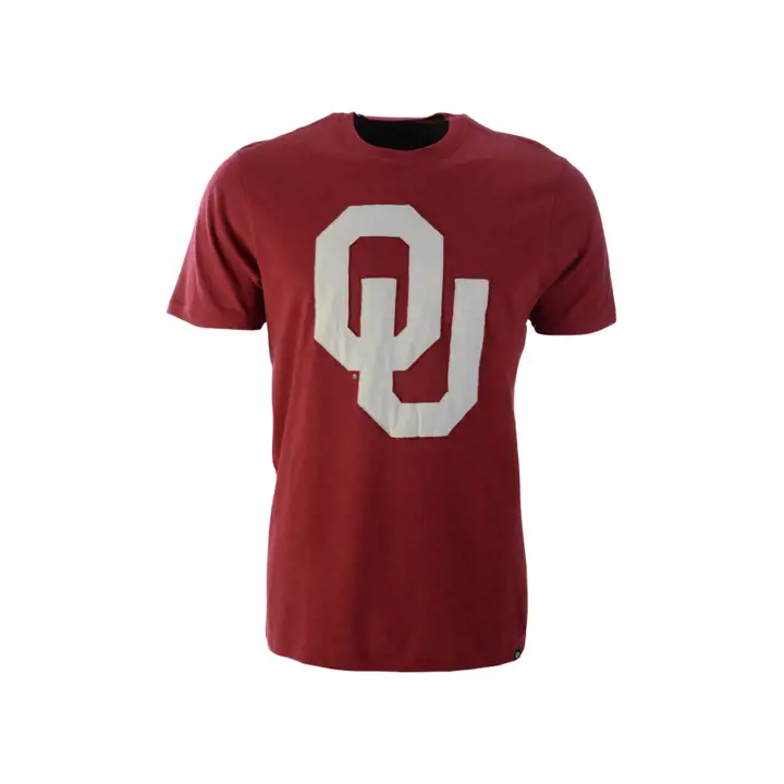T-shirt Oklahoma Sooners NCAA Knockout Fieldhouse ROUGE CRIMSON