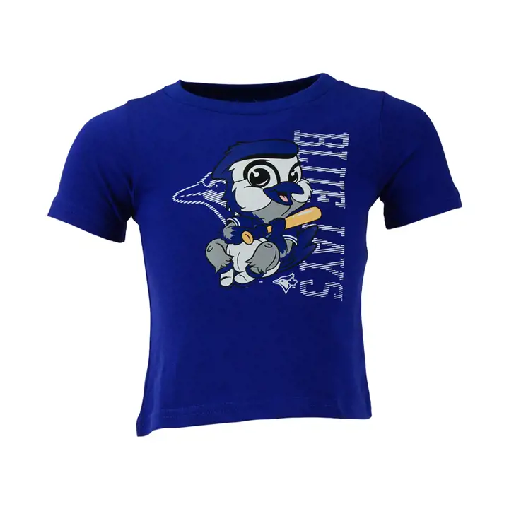 T-shirt bébé mascotte MLB Blue Jays 20 marine