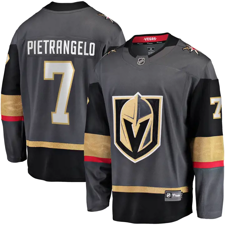 Maillot de joueur NHL Vegas Golden Knights Breakaway Alex Pietrangelo