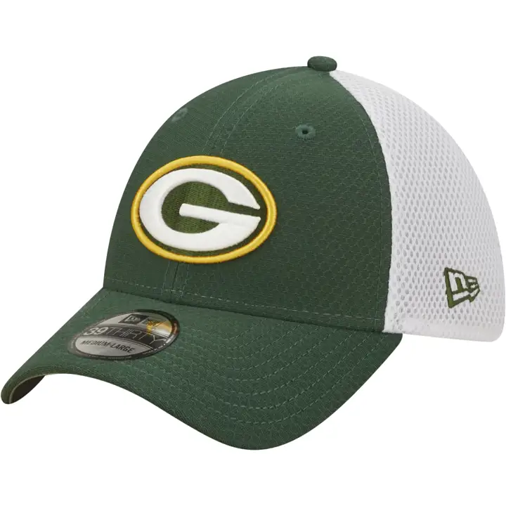 Casquette NFL Hex Neo 39THIRTY Green Bay Packers DKGRN/WHT
