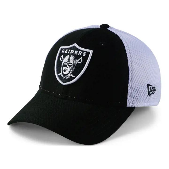 Casquette Las Vegas Raiders NFL Hex Neo 39THIRTY NOIR/BLANC