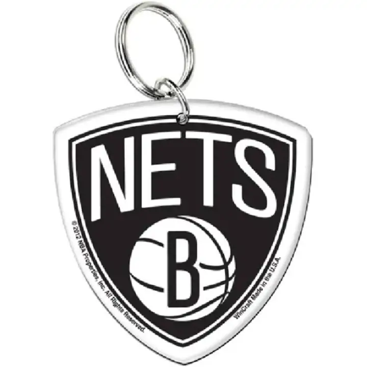 Porte-clés de l'équipe des Brooklyn Nets ast