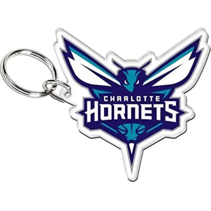 Porte-clés de l'équipe des Charlotte Hornets