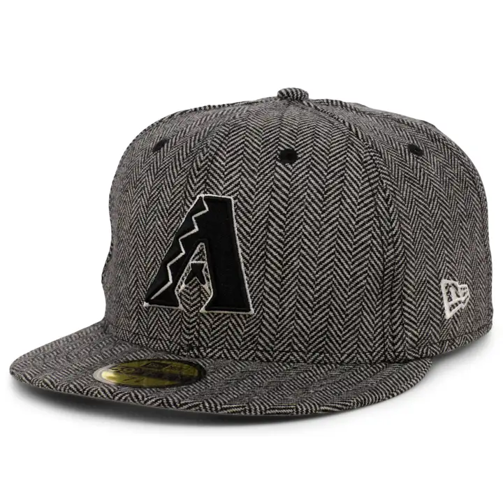 ARIZONA DIAMONDBACKS MLB TWEED 59FIFTY NOIRET
