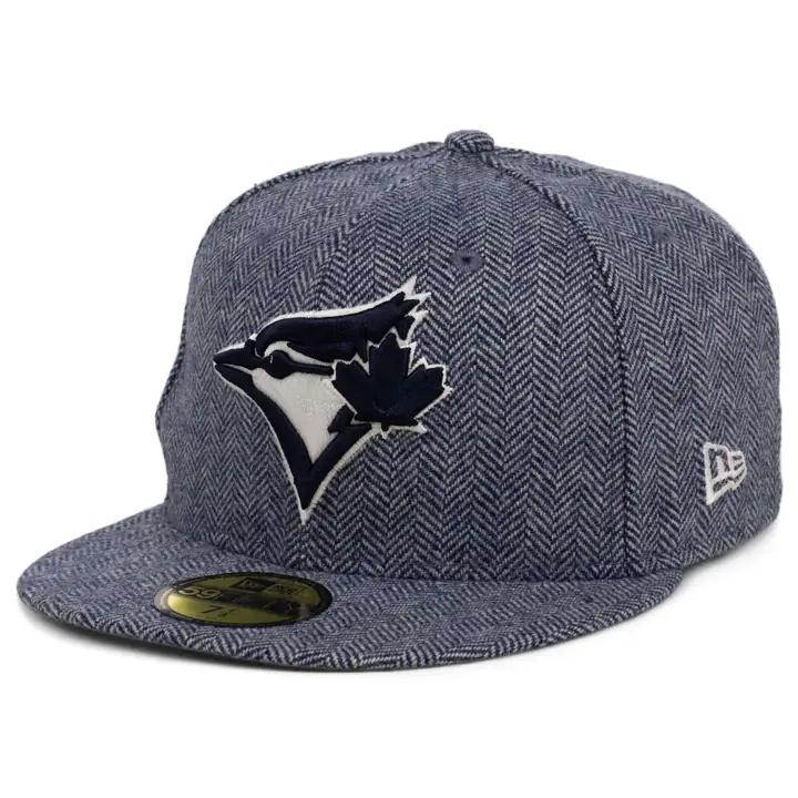 TORONTO BLUE JAYS MLB TWEED 59FIFTY MARINE