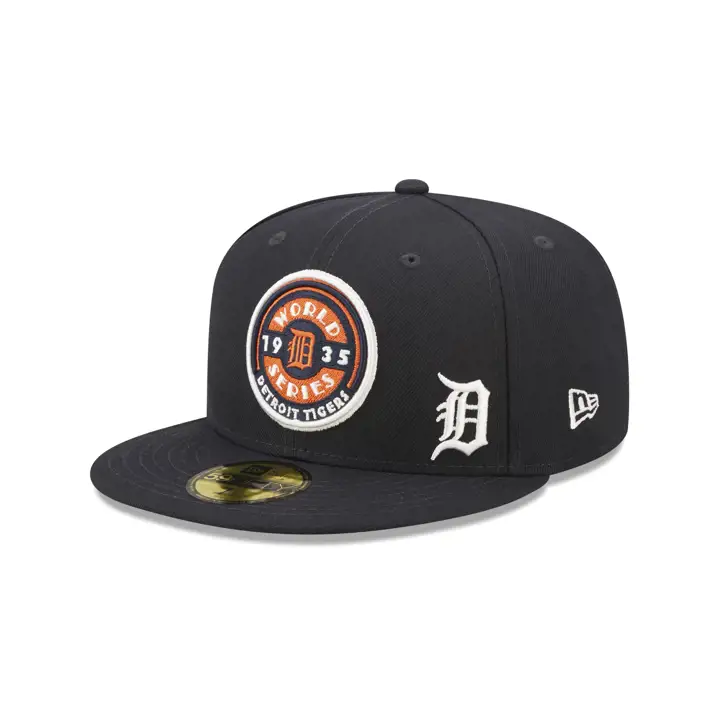 DETROIT TIGERS MLB PATCHED FLAWLESS 59FIFTY WS 1968 MARINE