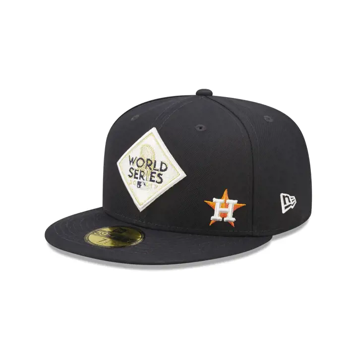 HOUSTON ASTROS MLB PATCHED FLAWLESS 59FIFTY SCM 2017 MARINE