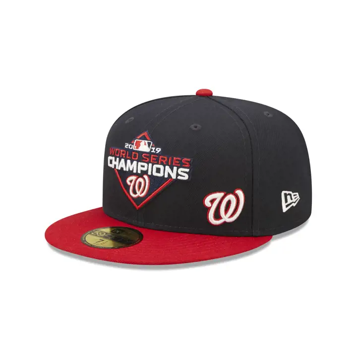 WASHINGTON NATIONALS MLB PATCHED FLAWLESS 59FIFTY WS 2019 NA
