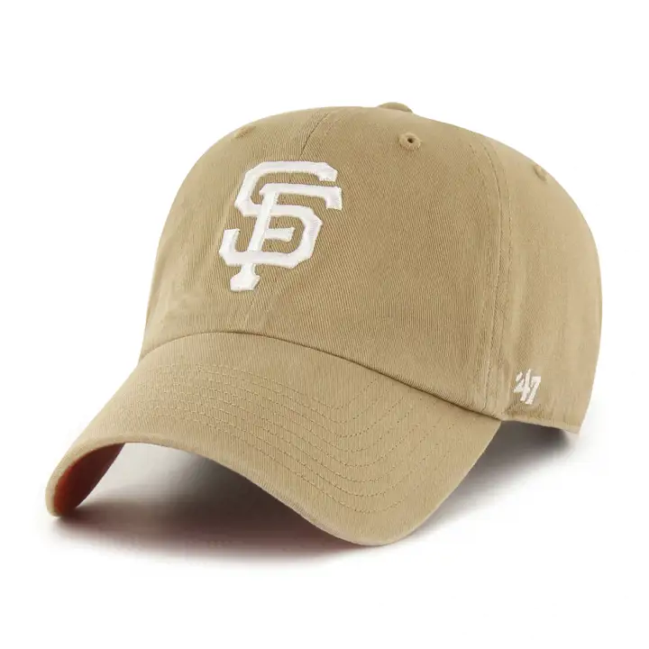 San Francisco Giants MLB CASQUETTE 47 CLEAN UP KHA/O COULEUR PARC DE BASEBALL