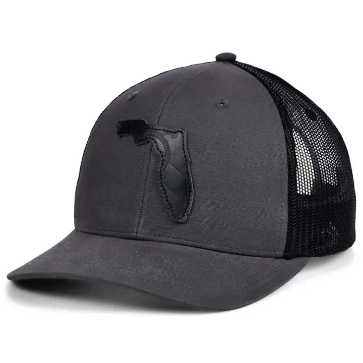 FLORIDA GY Toile Cuir État Remplir Camionneur GRY