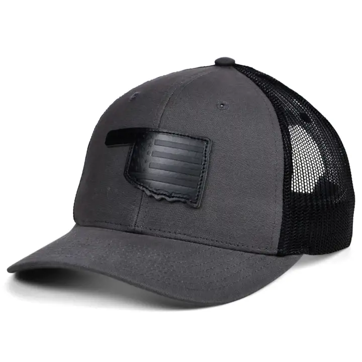 OKLAHOMA GY Canvas Cuir USA Fill Trucker GRY