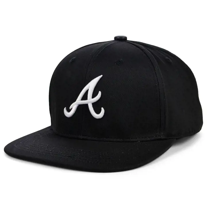Atlanta Braves MLB PS WS Casquette snapback de couleur anthracite/bleu clair